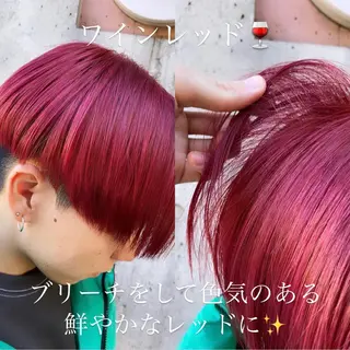 ショート カラー メンズ 艶髪と透明感を ‼️/若林のヘアスタイル