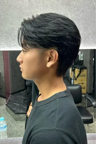 ショート カラー メンズ メンズスタイリスト 前田雄輝のヘアスタイル