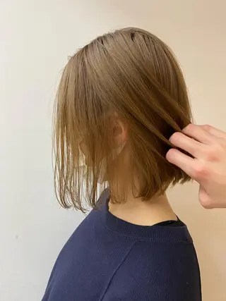 ミディアム カラー 無料カットモデル募集 🌱ひょうがのヘアスタイル