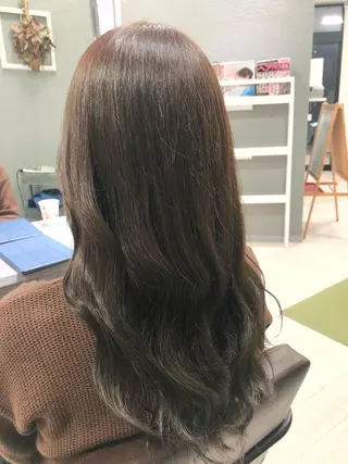 ロング カラー 村上 佳織のヘアスタイル