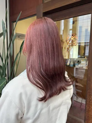 ロング カラー 髙木 優人のヘアスタイル