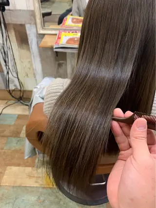 セミロング カラー Hair's RooMのヘアスタイル