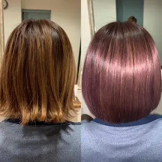 ショート カラー 髪質改善エイジングケ ア専門美容室チアフルのヘアスタイル