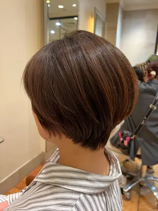 ショート 村中 逸紀のヘアスタイル