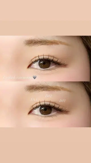 マツエク・マツパ RIN .のマツエク・マツパデザイン