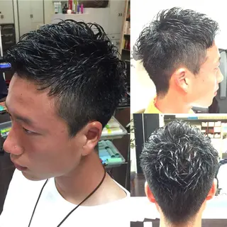 メンズ 前之園 ひかるのヘアスタイル