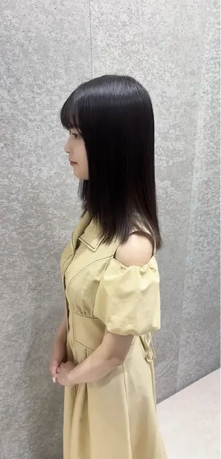 セミロング 髪質改善ヘアケア 艶髪特化/上田のヘアスタイル