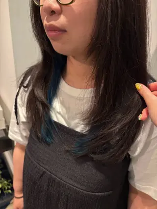 ロング ワタナベ イオリ🧼のヘアスタイル