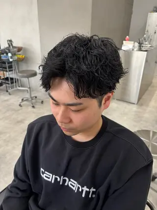 メンズ メンズパーマ/新潟/ 万代/高橋悠叶のヘアスタイル