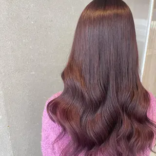 ロング 齋藤 樹里のヘアスタイル