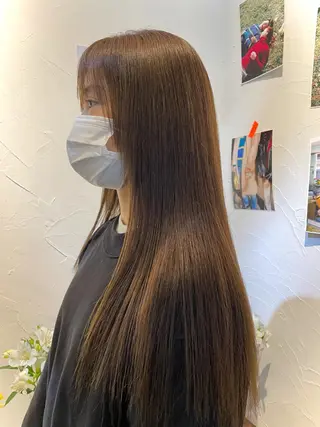 ロング カラー 高橋 愛美のヘアスタイル