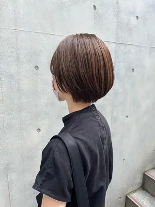 ショート kaho.🌿 ショートヘア⭐️のヘアスタイル