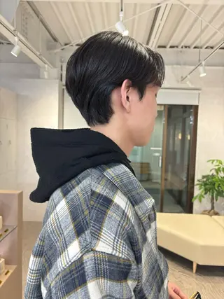 メンズ yoshino /ナチュラル縮毛のヘアスタイル