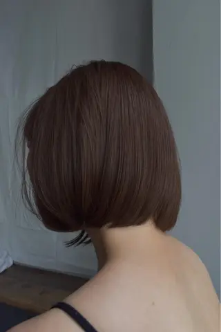 ショート ウシロダ メグミ /ボブ/透明感カラーのヘアスタイル