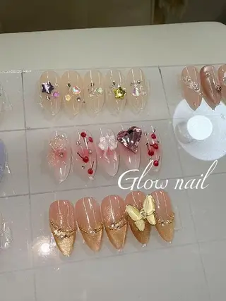 ネイル グロー ネイルのネイルデザイン
