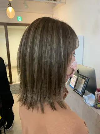 ミディアム カラー Emma ecole所属・Emma ecole /栄/RIOのヘアスタイル