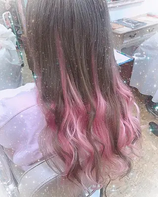 ロング カラー 💘カラー人気No. 1💘SAYAのヘアスタイル