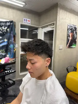 パーマ SPINNER BARBEARIA所属・藤澤 蓮のヘアスタイル