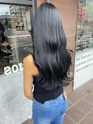 カラー 木村 朱里のヘアスタイル