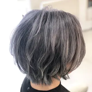 ショート カラー 💙髪質改善 💙和田💙のヘアスタイル