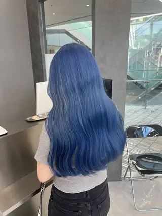ロング カラー 王道センターパート ⭐️AYAKA⭐️のヘアスタイル