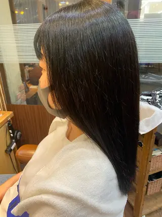 ロング カラー パーマ ヘアアレンジ メンズ キッズ ネイル マツエク・マツパ 🌈髪質改善・美髪矯 正・平野瀬乃🌈のヘアスタイル