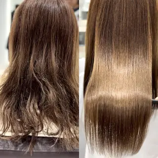 ロング EIGHT plum TOKIOリミテッドのヘアスタイル