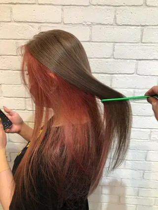 ロング カラーアンドケアリタ kitamuuuのヘアスタイル