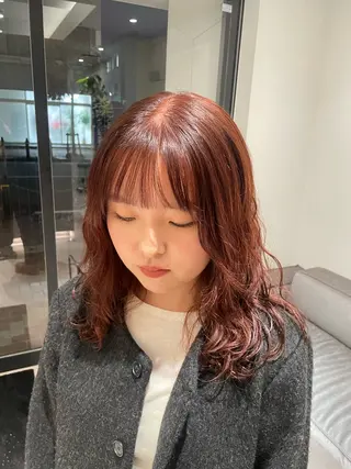 ミディアム 🤍tomoka 🤍のヘアスタイル