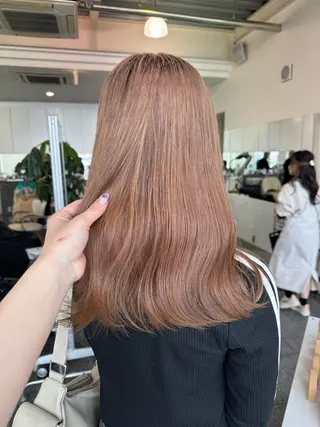 セミロング カラー 🫧ヒシダアキ taboo.i🫧のヘアスタイル