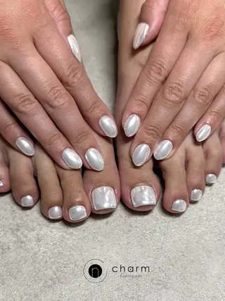 ネイル ネイルルーム チャームのネイルデザイン