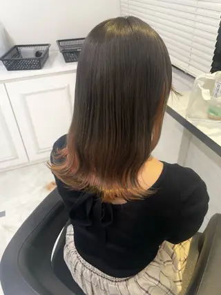 ロング カラー 💖艶と似合わせ💖 カラーカット💖のヘアスタイル