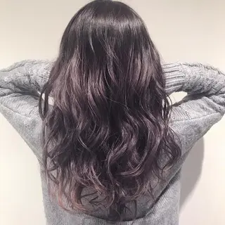 ロング カラー ヘアアレンジ Zina渋谷エリア マネージャShionのヘアスタイル