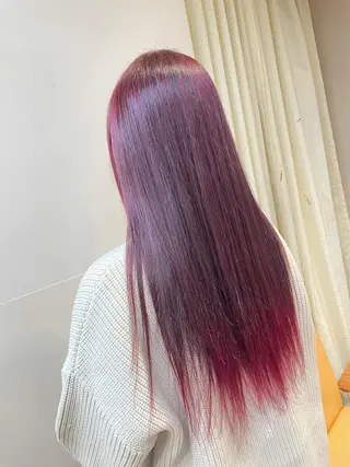 ロング カラー なりたいを叶えます! 出口 紗依のヘアスタイル