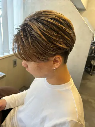 ショート カラー Haru/THREE …by velvetのヘアスタイル