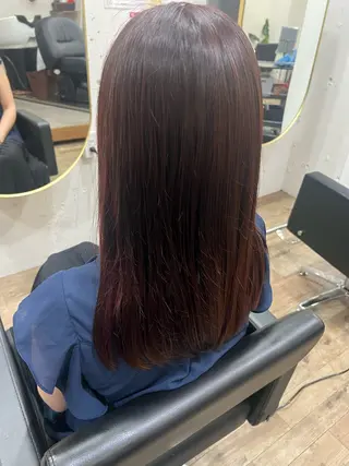 カラー ナチュラルな仕上がり 🫧💜nakanoのヘアスタイル