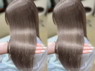 セミロング カラー 海外風レイヤー🎀 新宿MOMOKA🍑のヘアスタイル