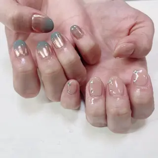 ネイル Maya 🧊🫧‪／渋谷のネイルデザイン