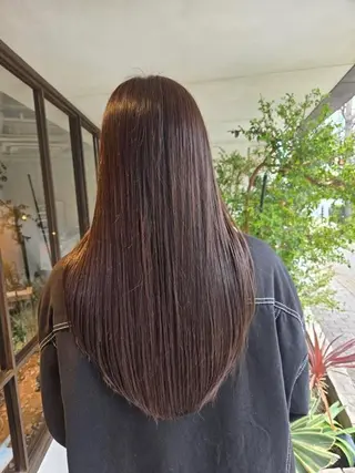 ロング カラー 韓国好き🇰🇷 美容師MIKUのヘアスタイル