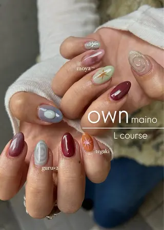 ネイル maino ( own　)のネイルデザイン