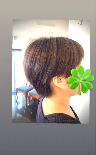 ショート 🌸フルール　長谷川 愛🌸のヘアスタイル