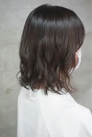 パーマ ボブパーマコテ巻き風 パーマNo1深江秀平のヘアスタイル