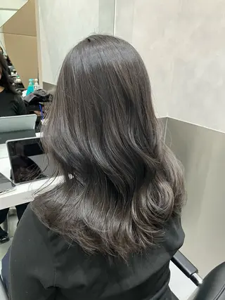 カラー 💖ブリーチなし透明 感💖ASAHIのヘアスタイル