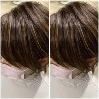 ショート カラー 🌼二本柳 🌼のヘアスタイル