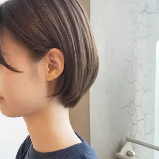 ショート カラー ヘアアレンジ パーマ iplus まつげ、眉毛、耳つぼのマツエク・マツパデザイン