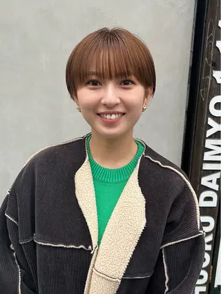 ショート U-fuショート 伊藤拓海のヘアスタイル