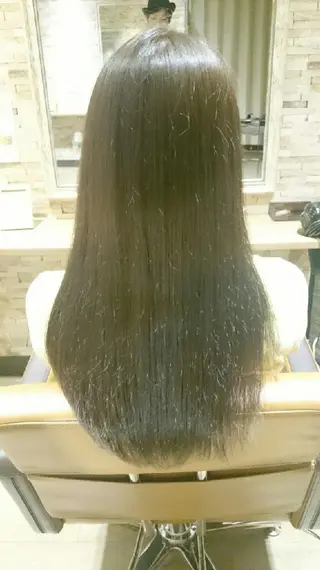 セミロング ロング カラー SAI hairgardenのヘアスタイル
