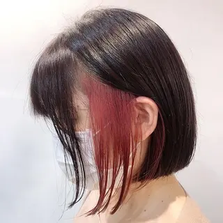 ショート カラー 堀谷 彩花のヘアスタイル