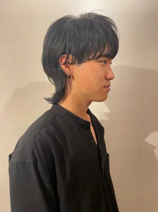 メンズ あべ しおりのヘアスタイル