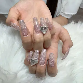 ネイル 🎀nana🫧 ワンホンネイル🎀のネイルデザイン